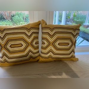 Retro mid century modern throw pillow- 25 each